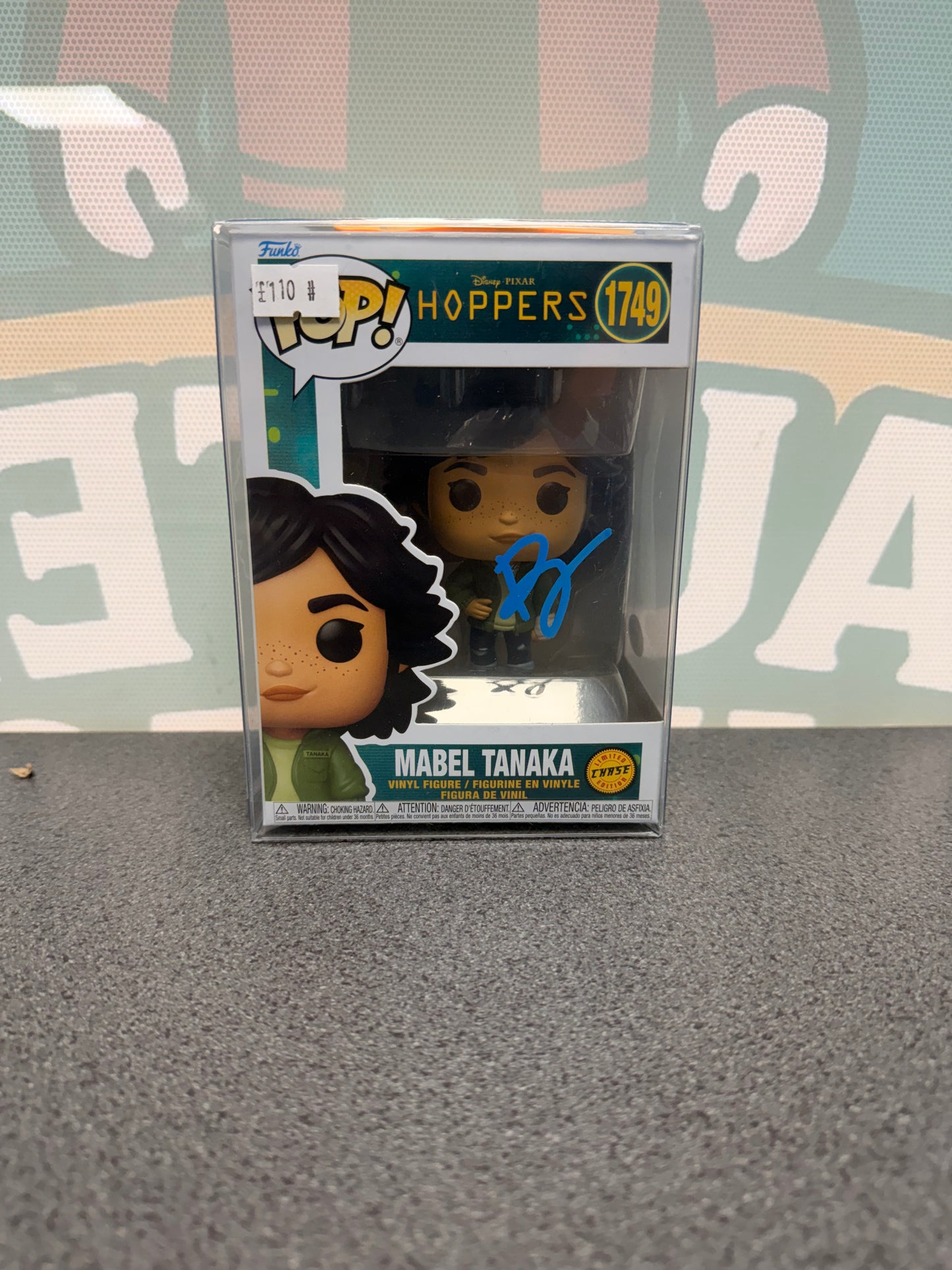 Bobby Moynihan Signed Mabel Tanaka Funko Pop! #1749 – Chase