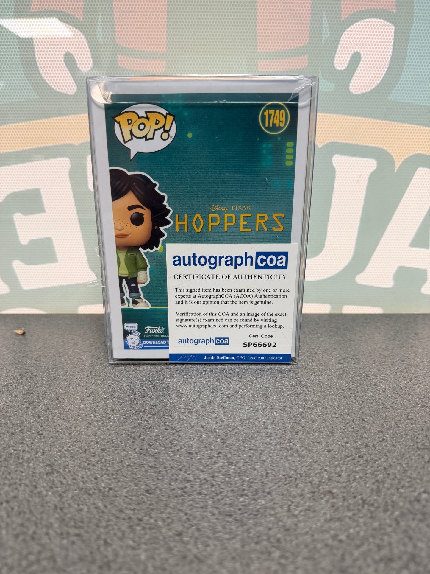 Bobby Moynihan Signed Mabel Tanaka Funko Pop! #1749 – Chase