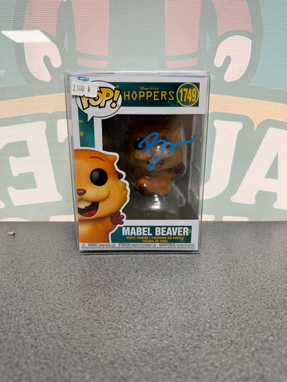 Bobby Moynihan Signed Mabel Beaver Funko Pop! #1749