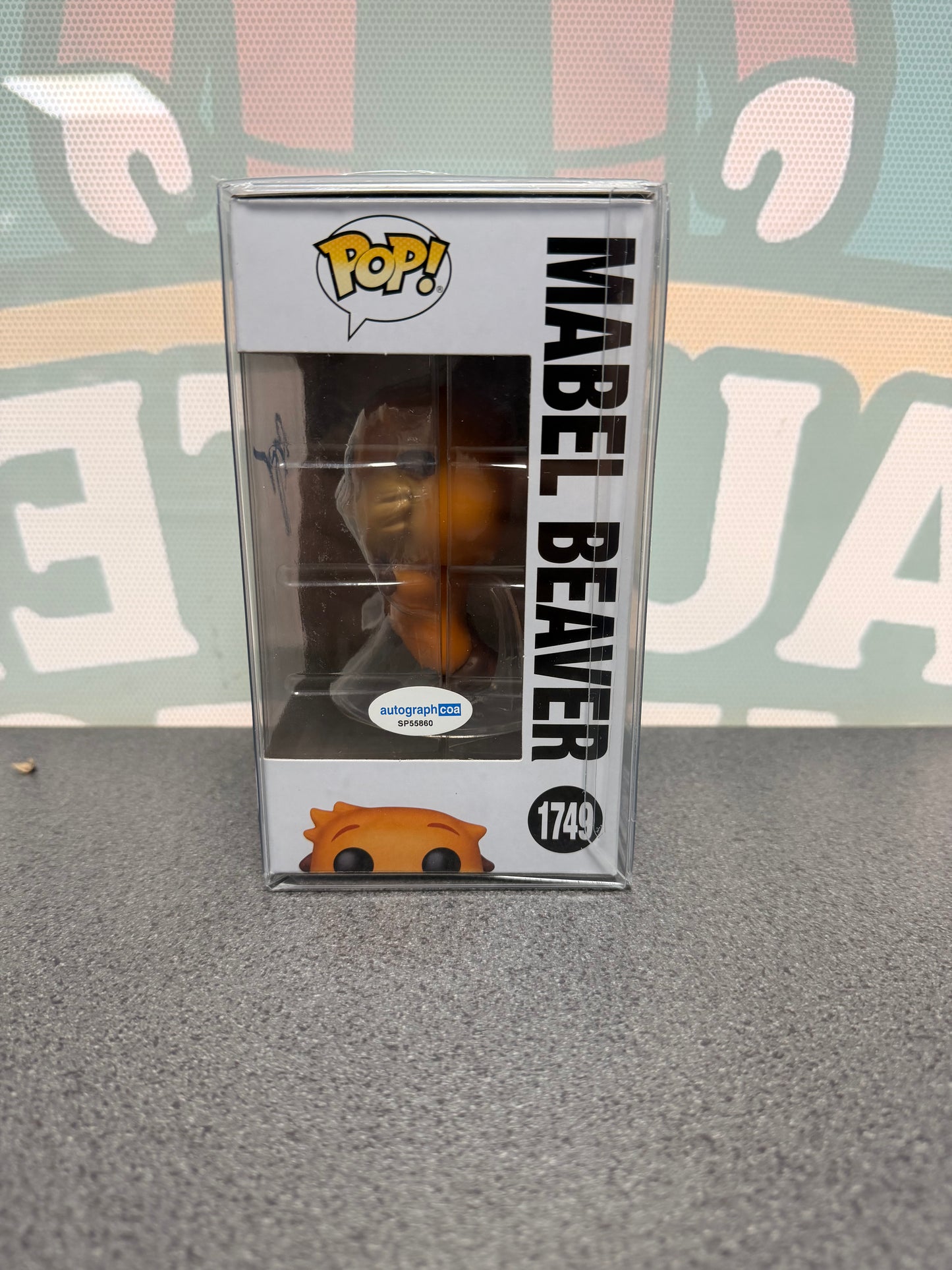 Bobby Moynihan Signed Mabel Beaver Funko Pop! #1749