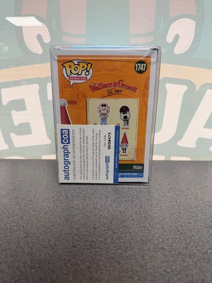 Nick Park Signed Norbot Funko Pop! #1747 – White Signature – ACOA