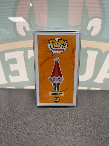 Merlin Crossingham Signed Norbot Funko Pop! #1747 – Blue Signature – ACOA