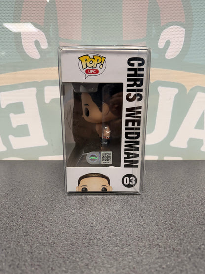 Chris Weidman Signed Funko Pop! #03 – UFC – SWAU Authenticated