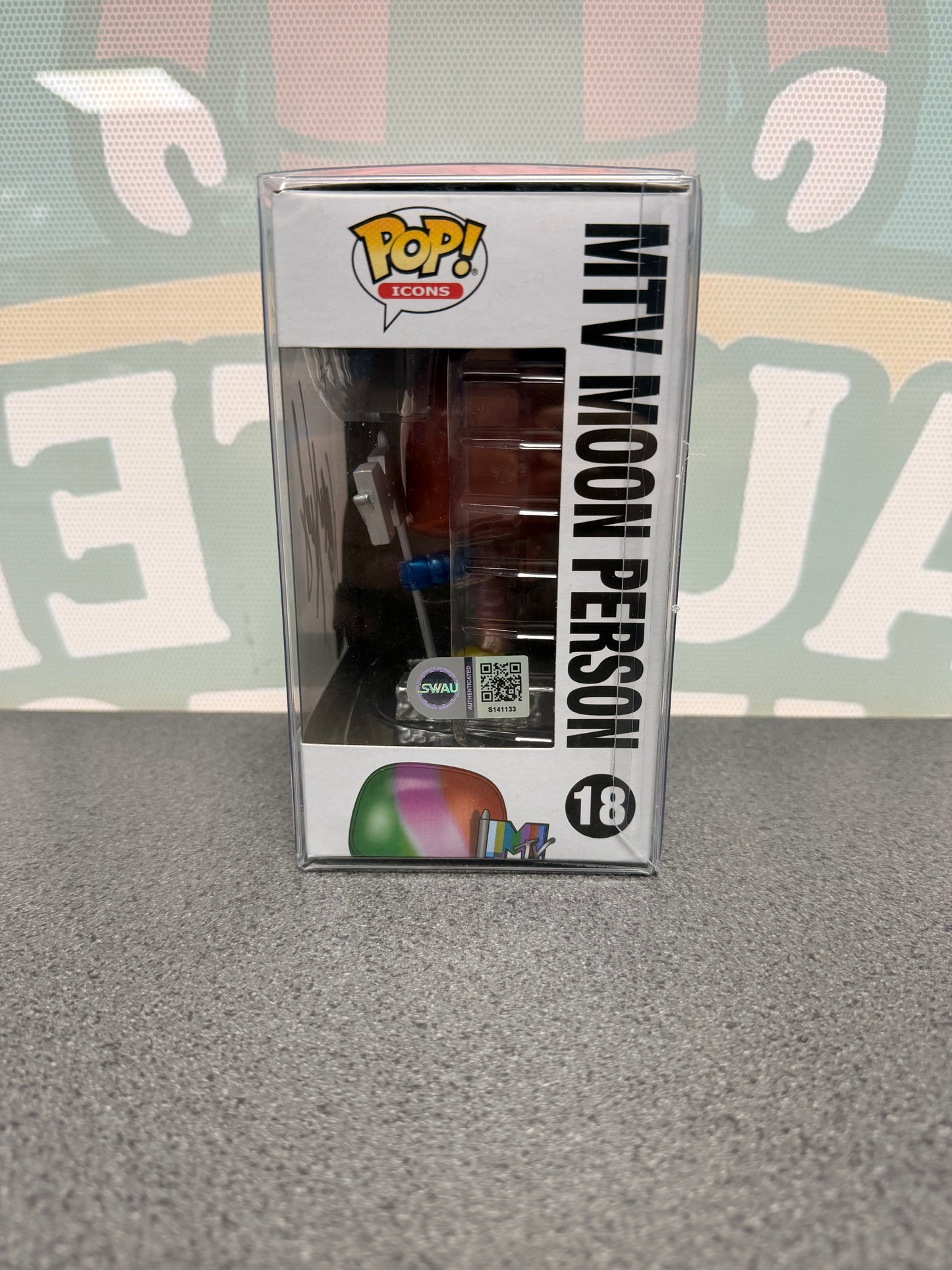 Kerry King Signed MTV Moon Person Funko Pop! #18 – SWAU Authenticated