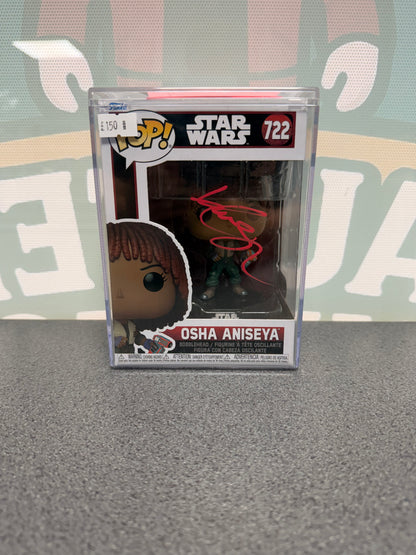 Amandla Stenberg Signed Osha Aniseya Funko Pop! #722 – Star Wars – SWAU