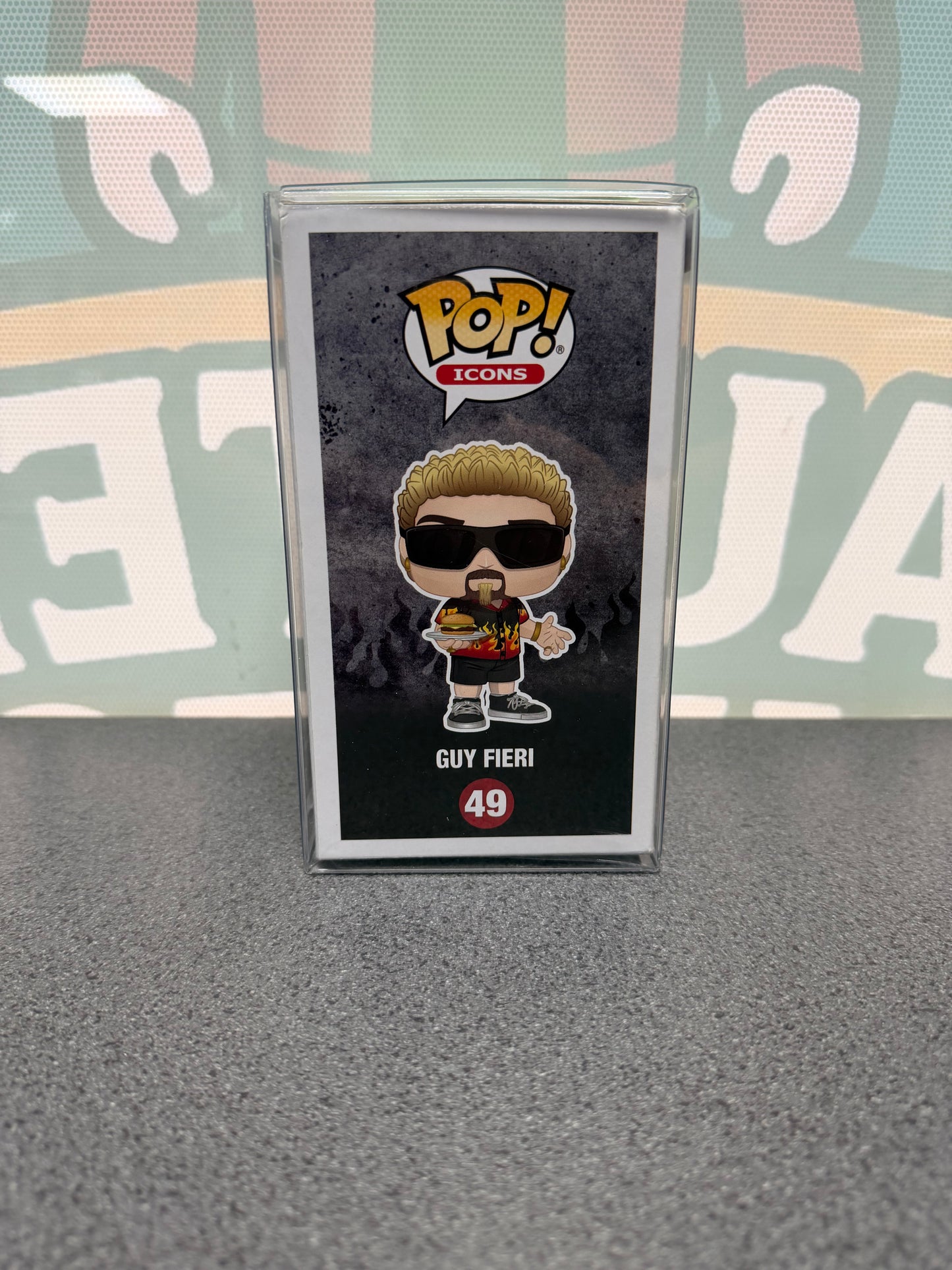 Guy Fieri Signed Funko Pop! #49 – ACOA Authenticated