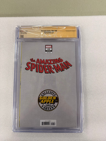 Amazing Spider-Man #40 CGC SS 9.8 – Jeehyung Lee Signed Golden Apple Variant