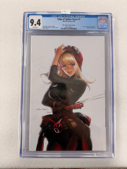 Edge of Spider-Verse #1 CGC 9.4 – Leirix Li Virgin – Limited 600 Copies, 497/600