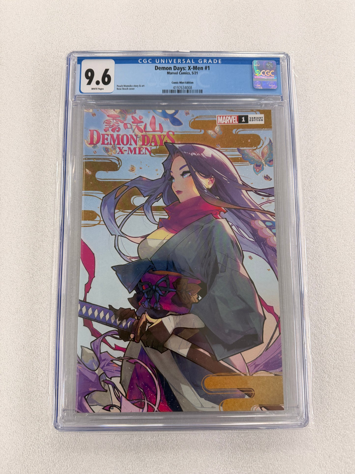 Demon Days: X-Men #1 CGC 9.6 – Rose Besch Comic Mint Variant