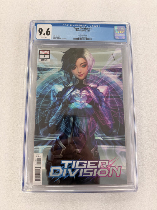 Tiger Division #1 CGC 9.6 – Stanley Artgerm Lau Variant