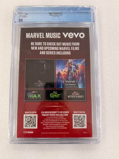 Tiger Division #1 CGC 9.6 – Stanley Artgerm Lau Variant