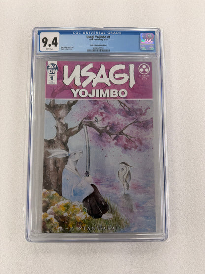 Usagi Yojimbo #1 CGC 9.4 – Maria Caligari AOD Collectables Variant