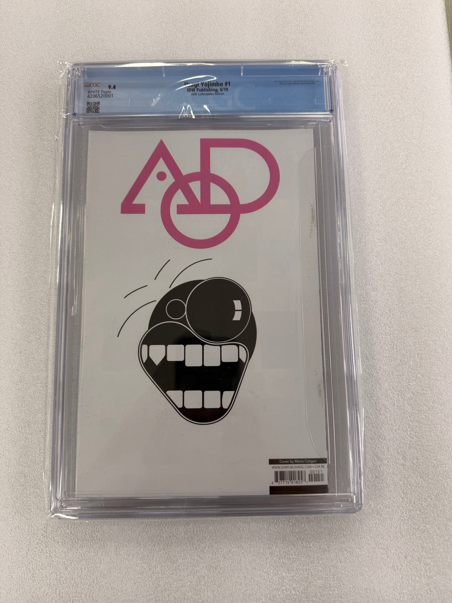 Usagi Yojimbo #1 CGC 9.4 – Maria Caligari AOD Collectables Variant