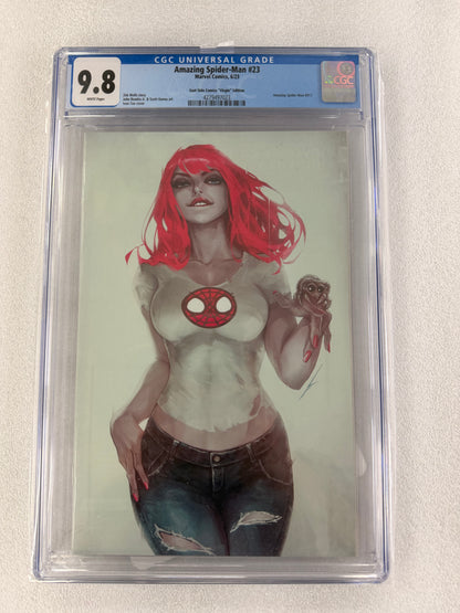 Amazing Spider-Man #23 CGC 9.8 – Ivan Tao Virgin Variant – Limited 800, 645/800