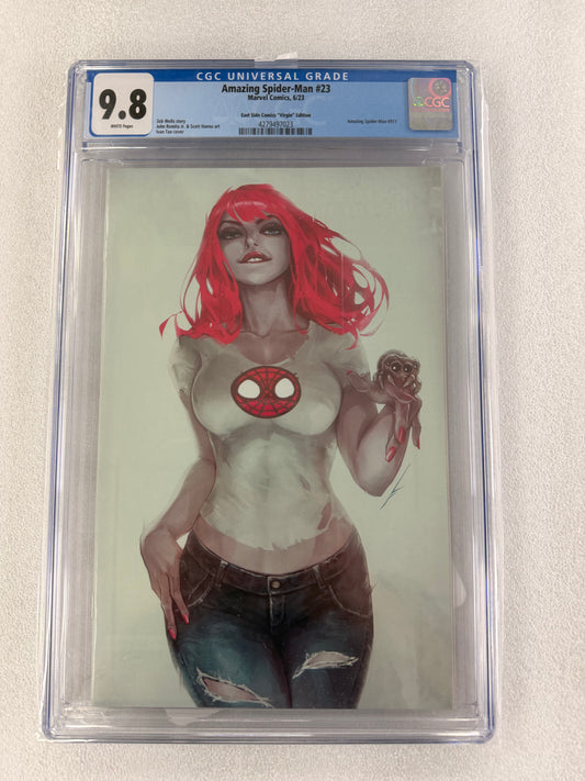 Amazing Spider-Man #23 CGC 9.8 – Ivan Tao Virgin Variant – Limited 800, 645/800