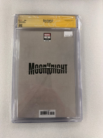 Moon Knight #1 CGC SS 9.8 – Alan Quah Signed & Sketched Virgin Variant