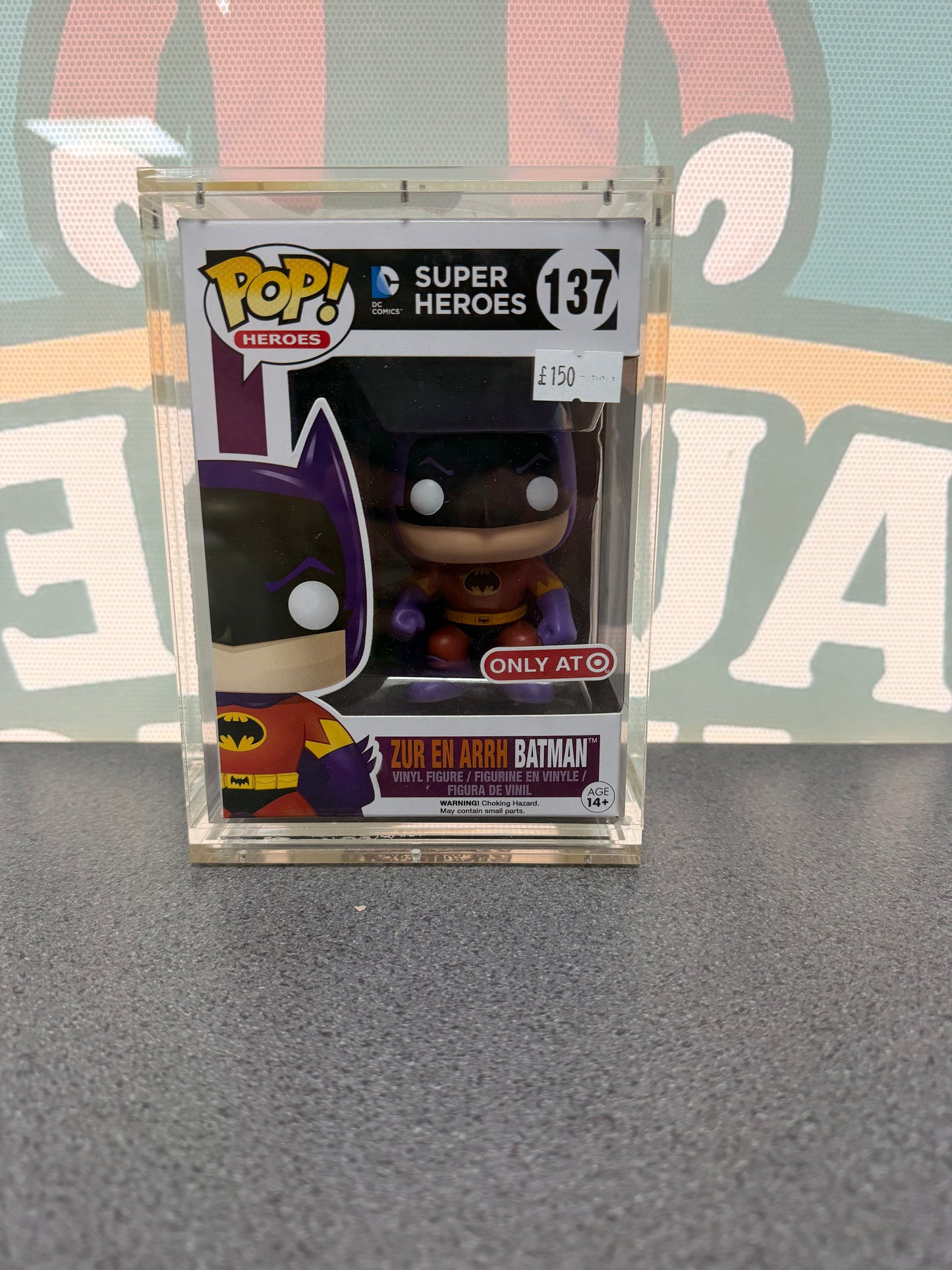Zur En Arrh Batman Funko Pop! #137 – Target Exclusive – front of box