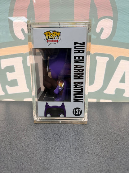 Zur En Arrh Batman Funko Pop! #137 – Target Exclusive – window side of box