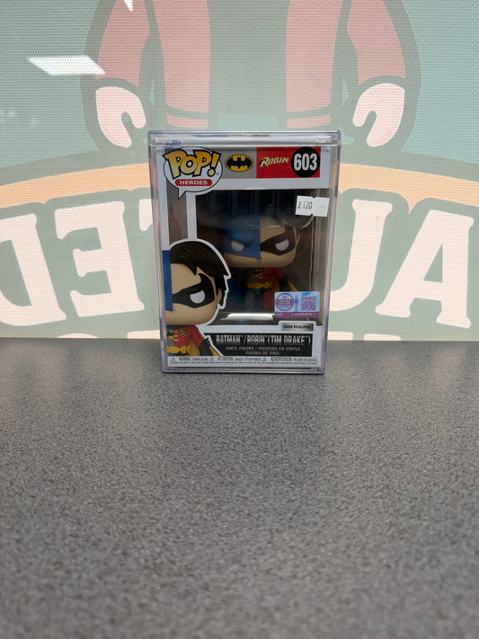 Batman / Robin (Tim Drake) Funko Pop! #603 – Limited Edition – 1,200 Pieces – front of box
