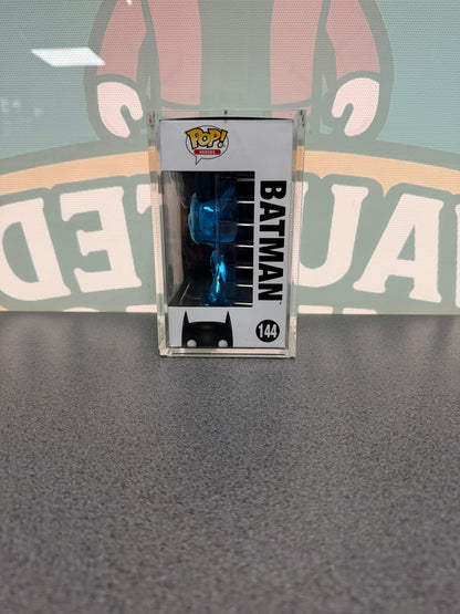 Batman (Blue Chrome) Funko Pop! #144 – Toy Tokyo San Diego 2017 – window side of box