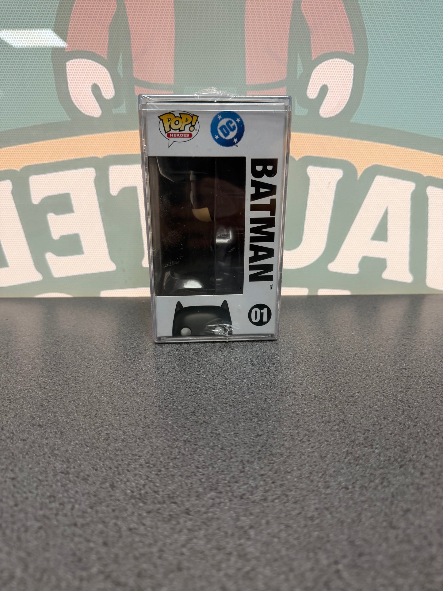 Batman Funko Pop! #01 – 2025 Fall Convention – 2,000 Pieces – window side of box