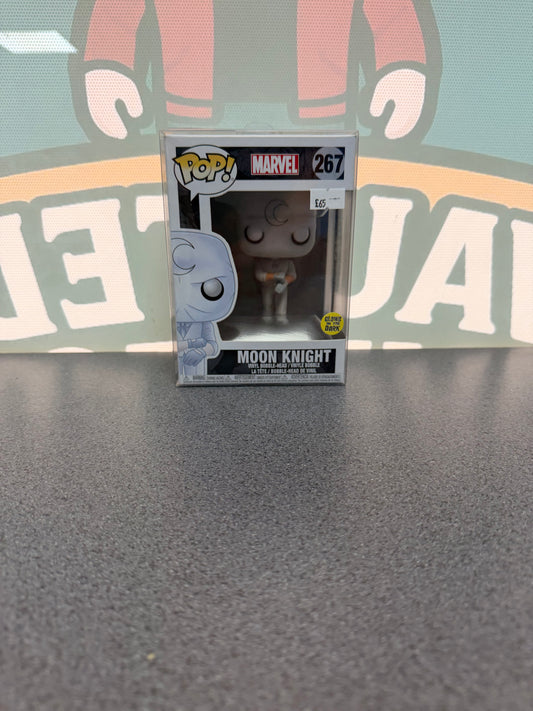 Moon Knight Funko Pop! #267 – Glow in the Dark – front of box