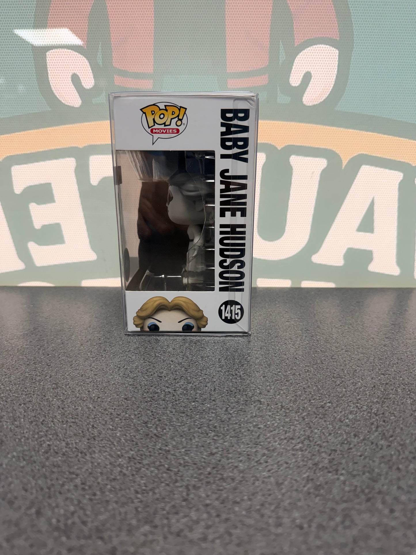 Baby Jane Hudson Funko Pop! #1415 – Black & White Chase – window side of box