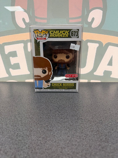 Chuck Norris Funko Pop! #673 – Target Exclusive – front of box