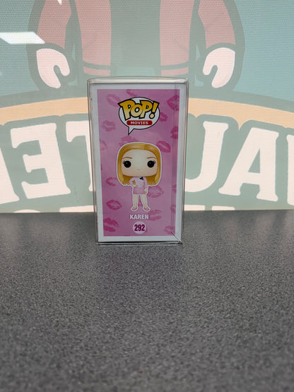 Karen Funko Pop! #292 – illustrated side of box