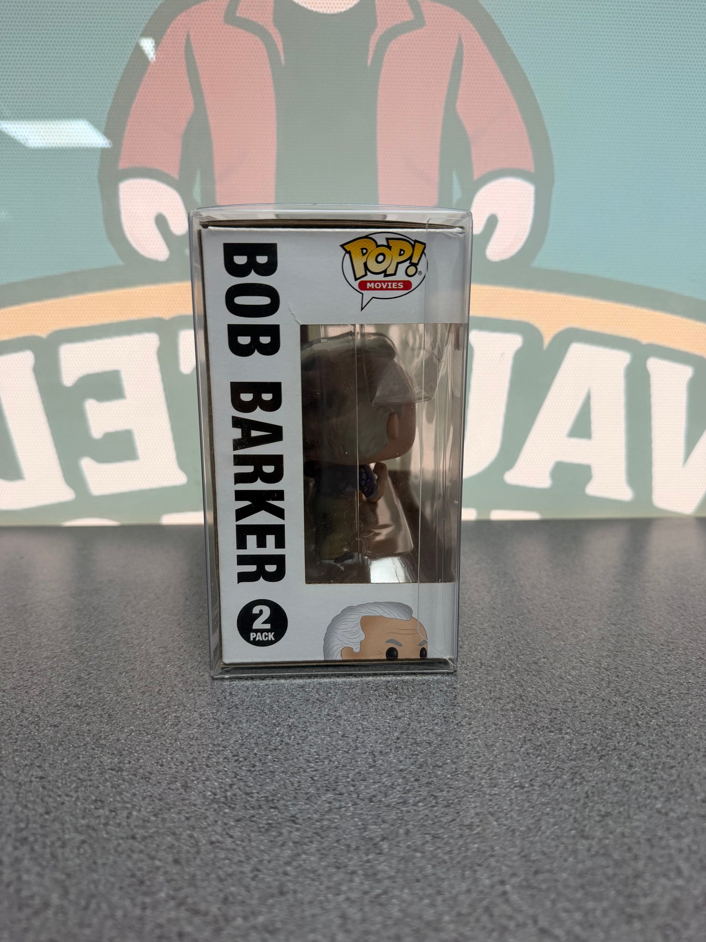 Bob Barker & Happy Gilmore Funko Pop! – 2-Pack – opposite window side of box