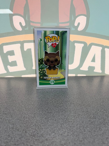 Toto in Basket Funko Pop! #1276 – Funko Exclusive – illustrated side of box