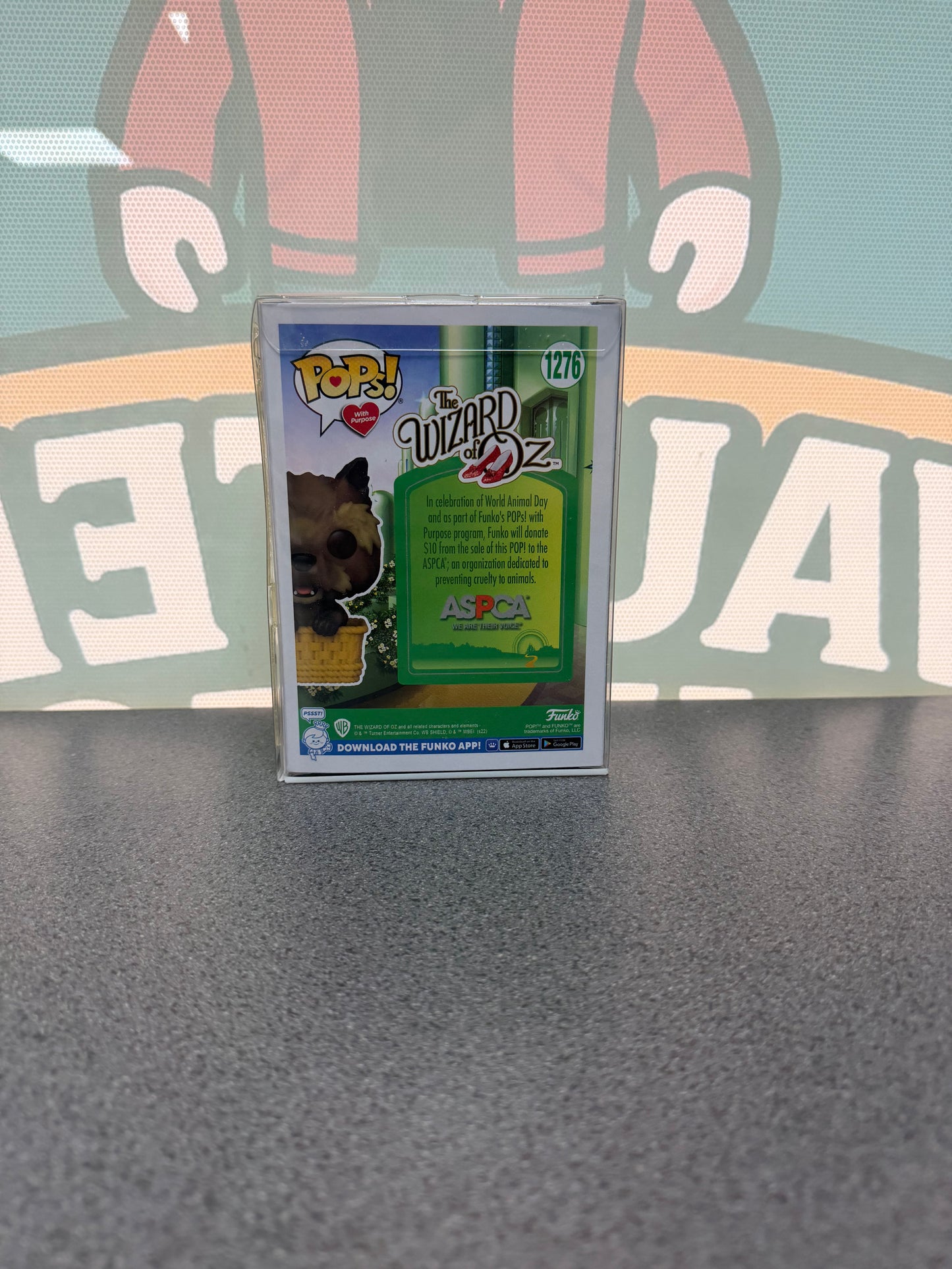 Toto in Basket Funko Pop! #1276 – Funko Exclusive – back of box