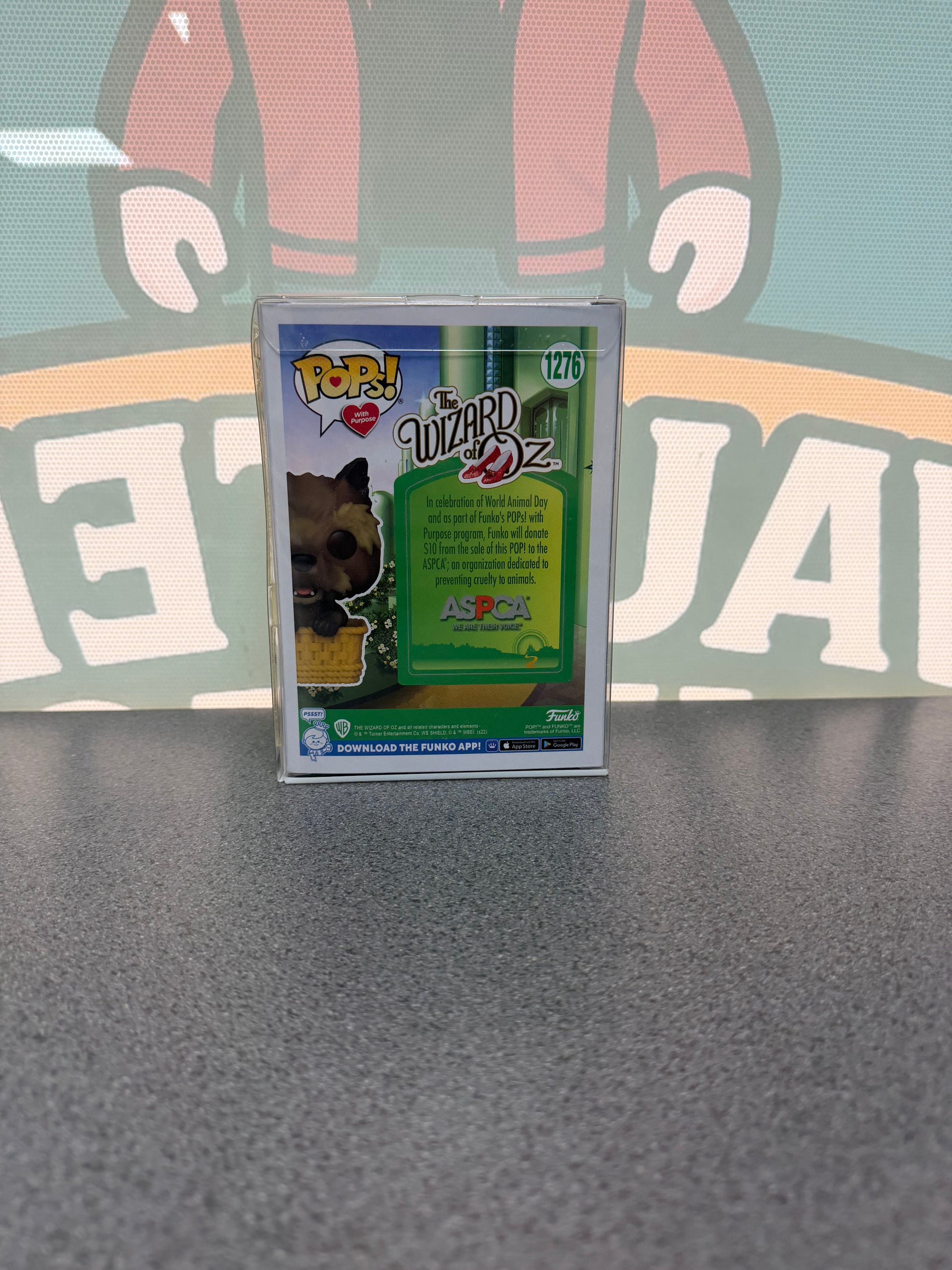 Toto in Basket Funko Pop! #1276 – Funko Exclusive – back of box