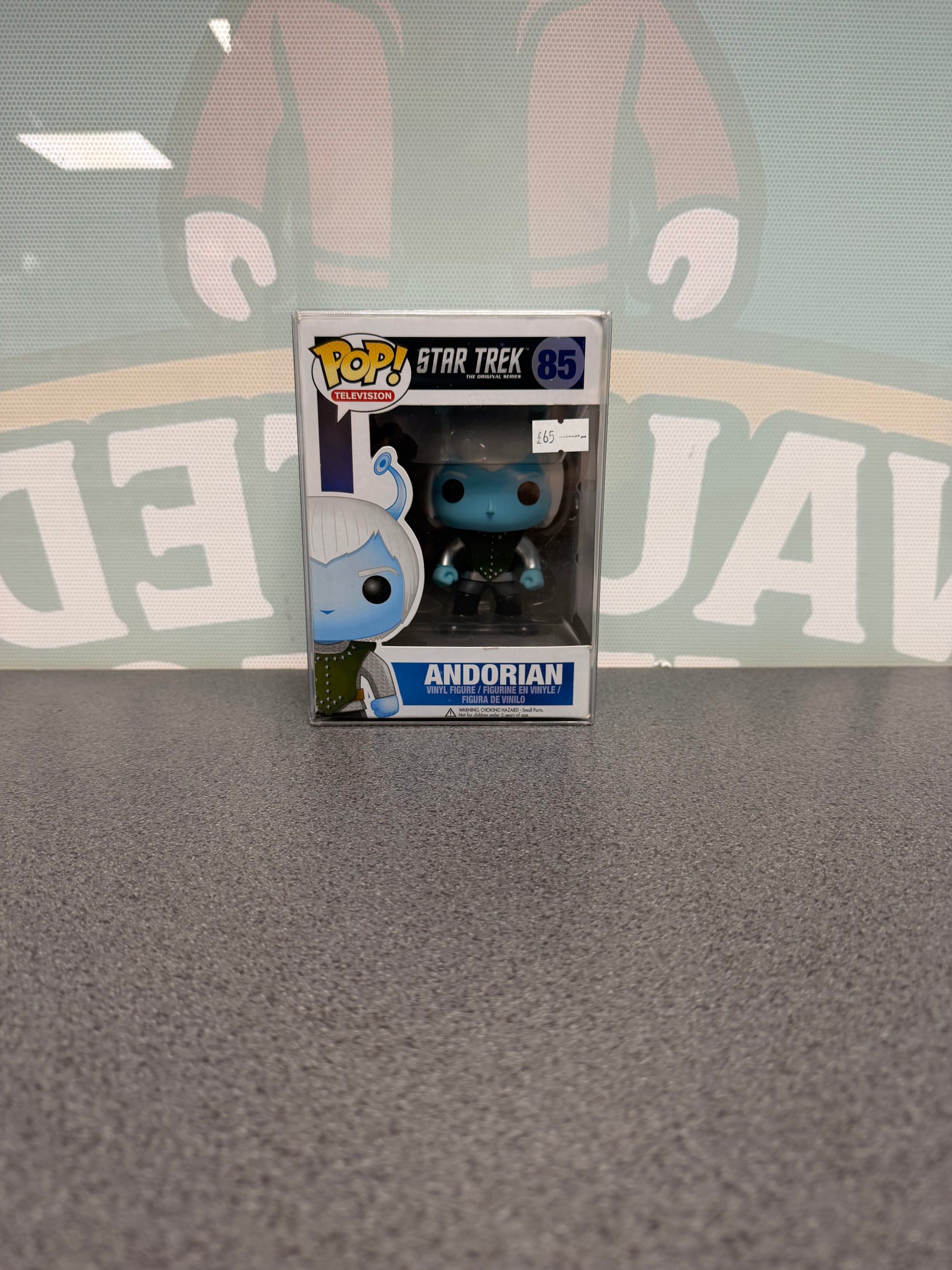 Andorian Funko Pop! #85 – front of box