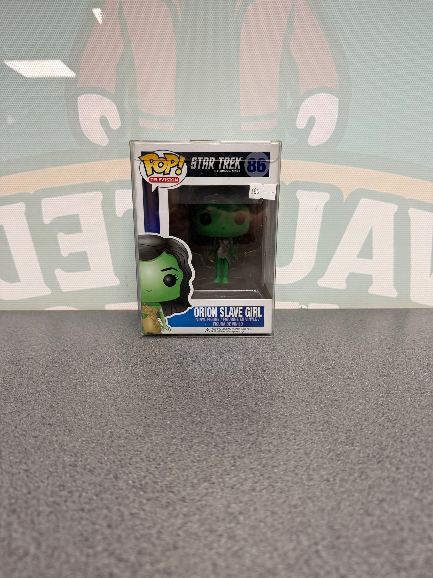 Orion Slave Girl Funko Pop! #86 – front of box