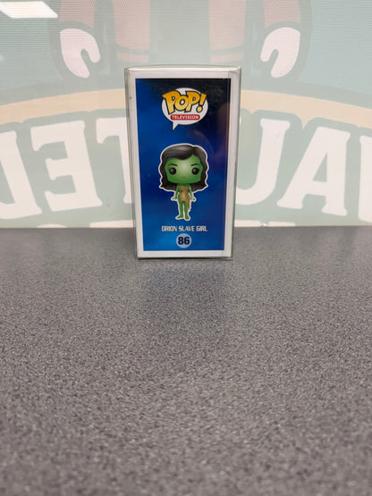 Orion Slave Girl Funko Pop! #86 – illustrated side of box