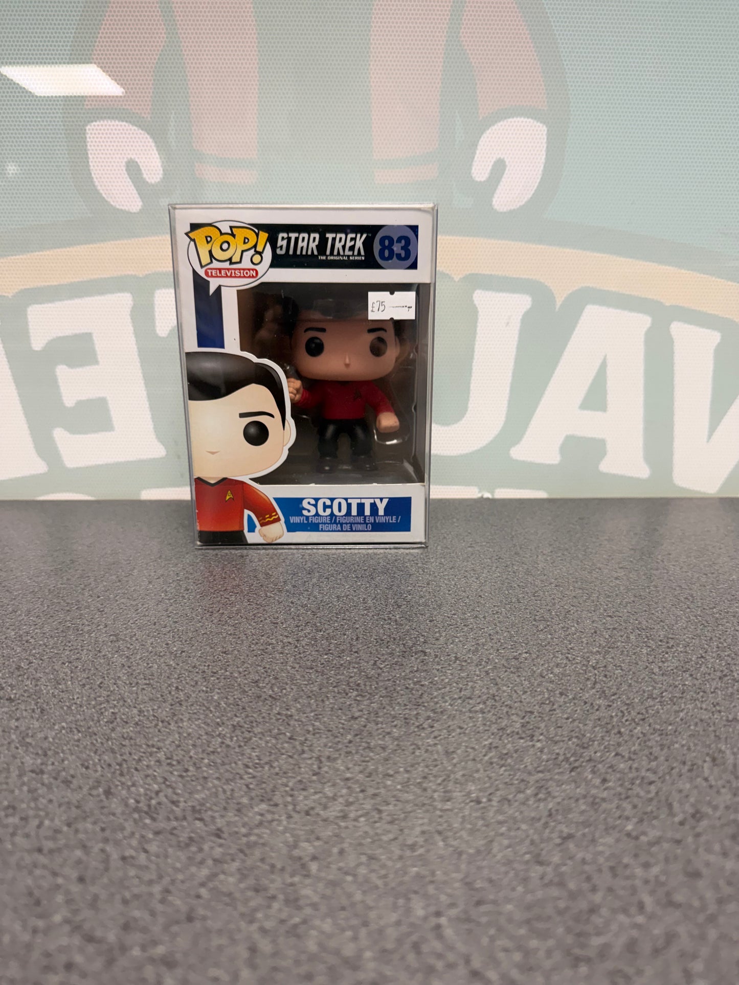 Scotty Funko Pop! #83 – front of box