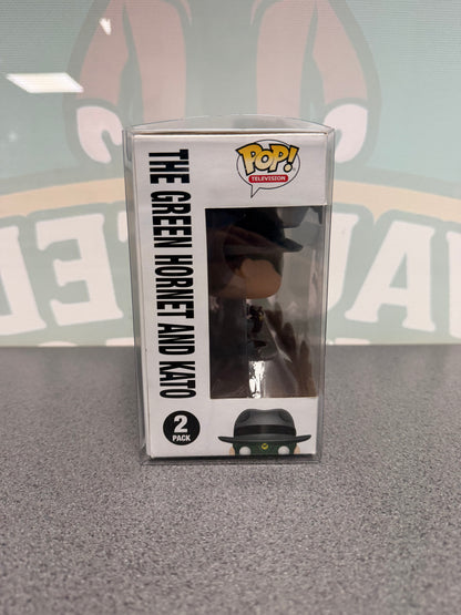 The Green Hornet & Kato Funko Pop! – 2-Pack – Toy Tokyo 2018 – opposite window side of box