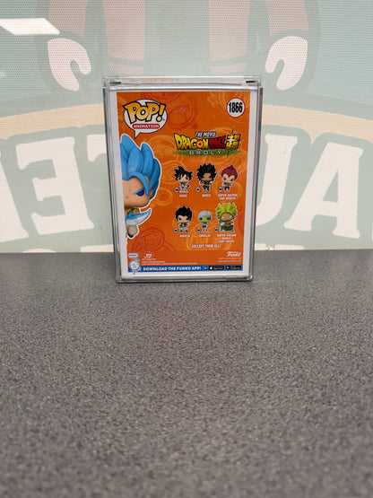 SSGSS Gogeta Funko Pop! #1866 – Glow Chase – Funko Exclusive – back of box