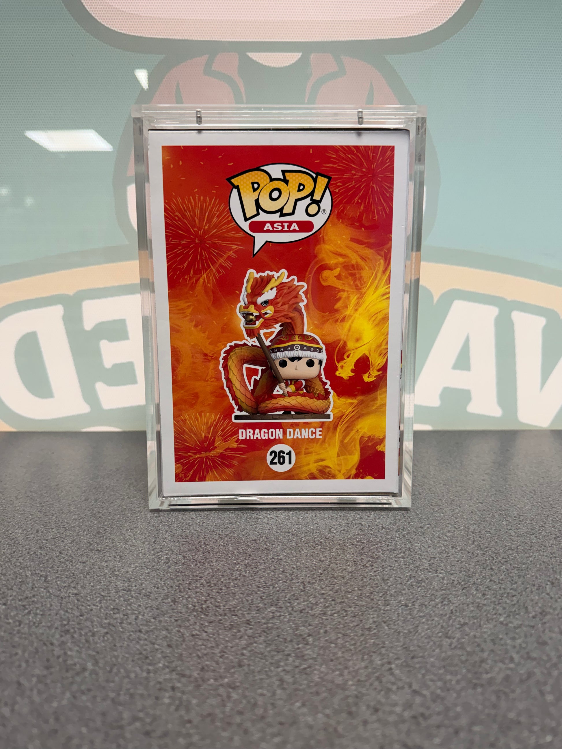 Dragon Dance 6-Inch Funko Pop! #261 – Pop! Asia – illustrated side of box