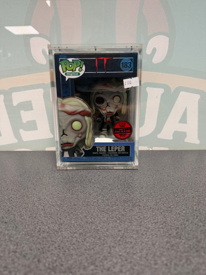 The Leper Funko Pop! Digital #183 – front of box with NFT Release sticker