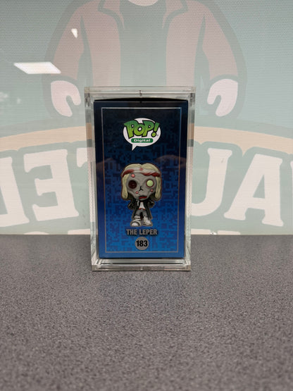 The Leper Funko Pop! Digital #183 – illustrated side panel of box