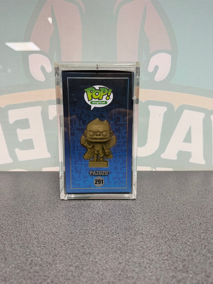 Pazuzu Funko Pop! Digital #291 – illustrated side panel of box