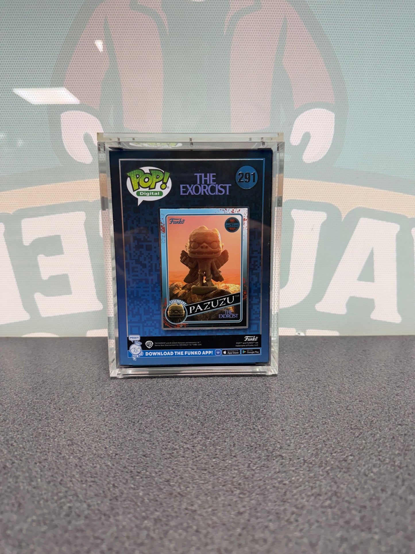 Pazuzu Funko Pop! Digital #291 – back of box