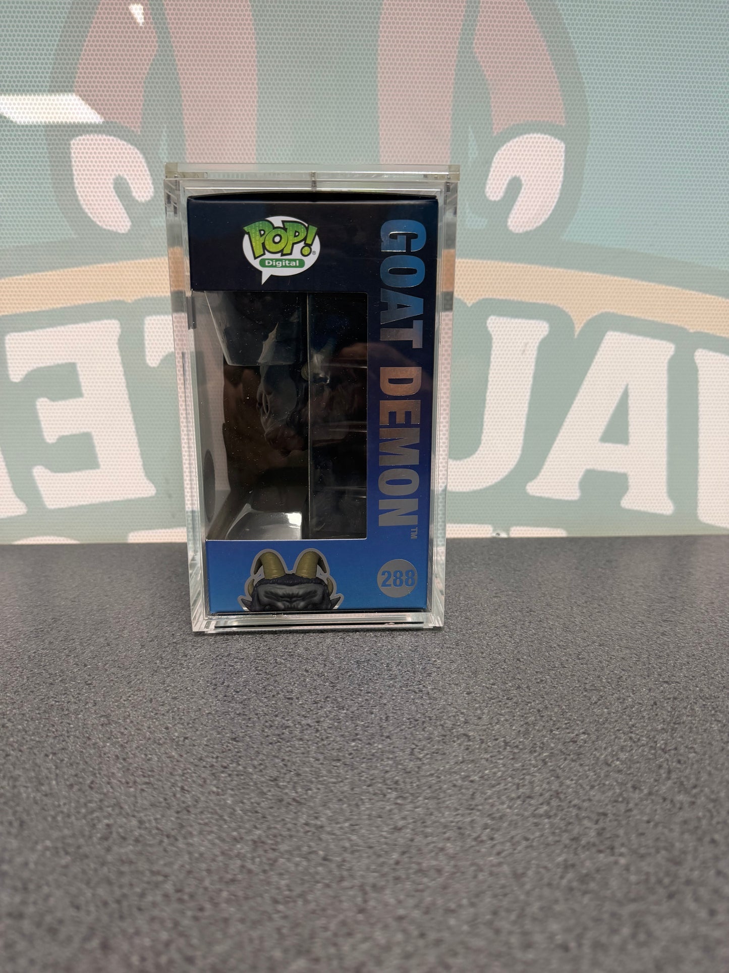 Goat Demon Funko Pop! Digital #288 – window side of box