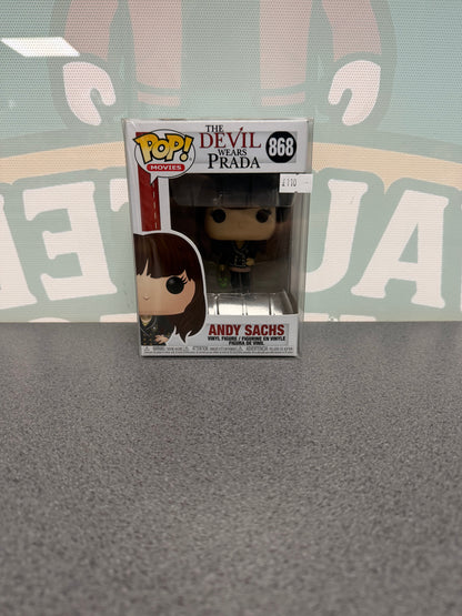 Andy Sachs Funko Pop! #868 – The Devil Wears Prada – front of box