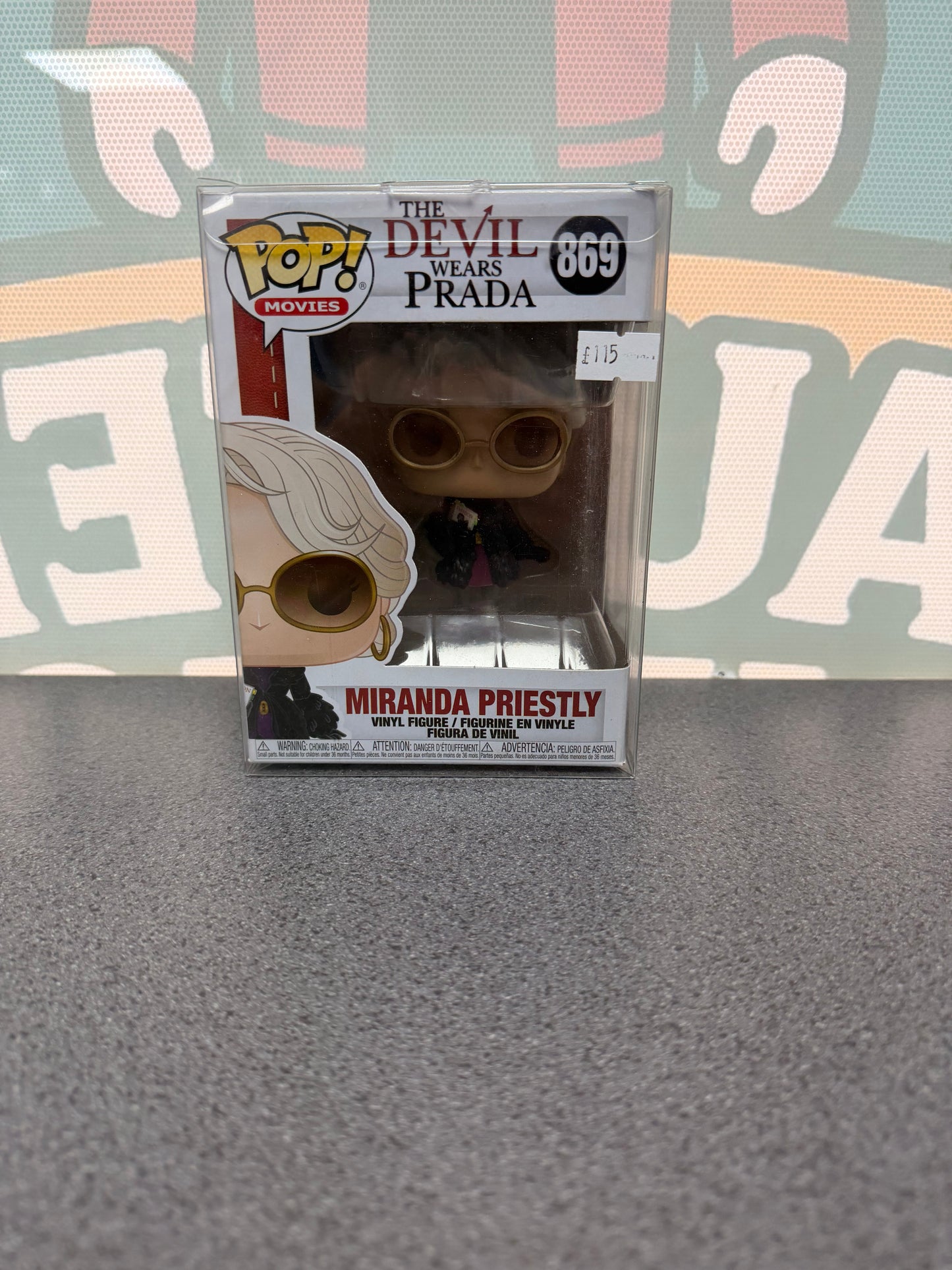 Miranda Priestly Funko Pop! #869 – The Devil Wears Prada – front of box