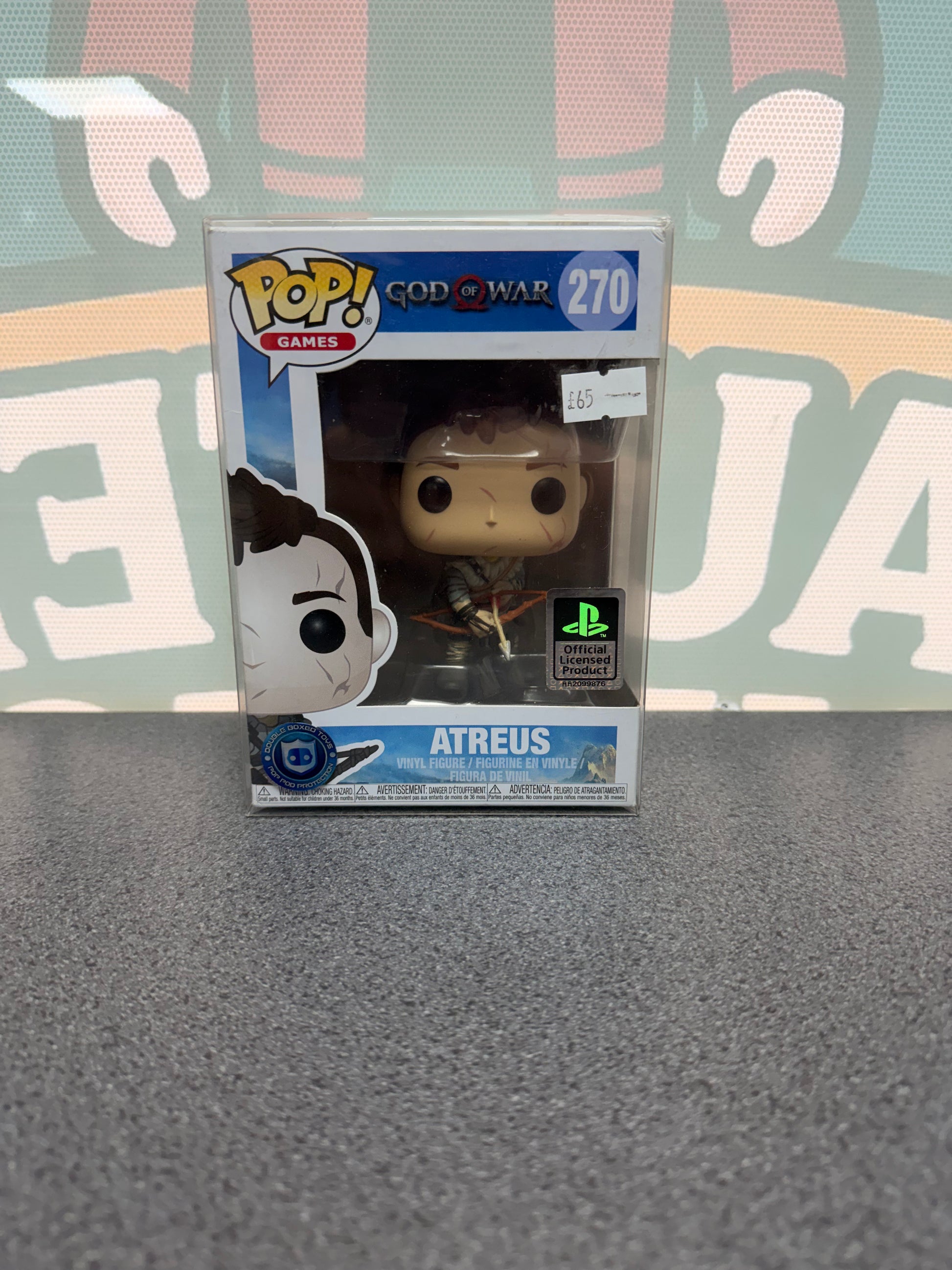 Atreus Funko Pop! #270 – God of War – front of box