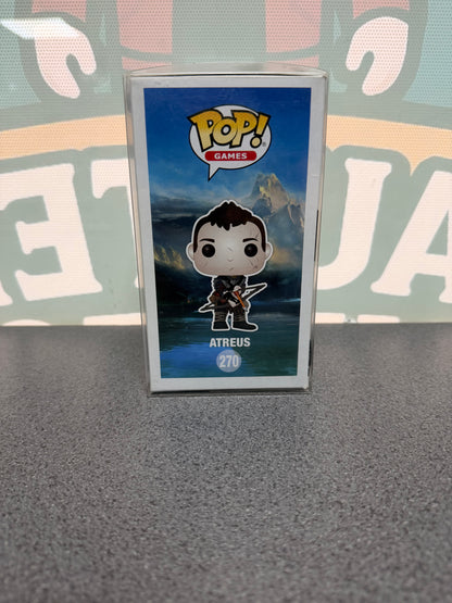 Atreus Funko Pop! #270 – God of War – illustrated side of box