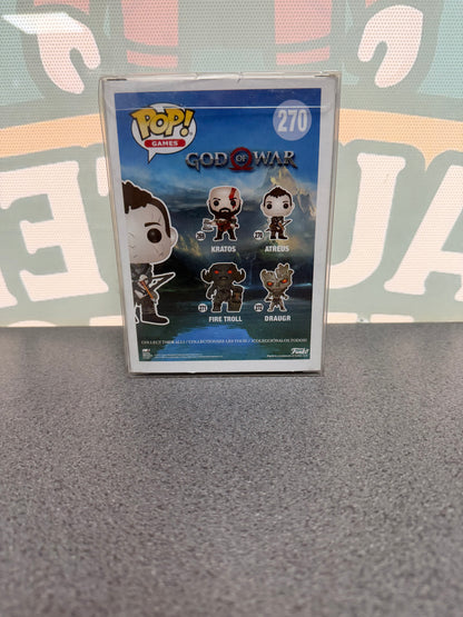Atreus Funko Pop! #270 – God of War – back of box